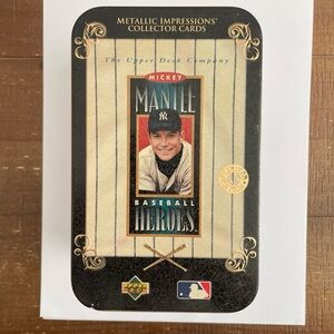 Upper Deck Mickey Mantle Heroes Collector Cards